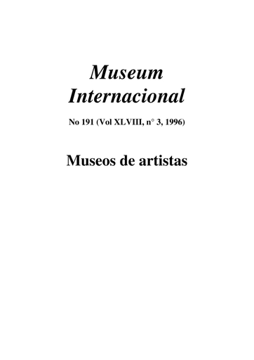 Museos de artistas